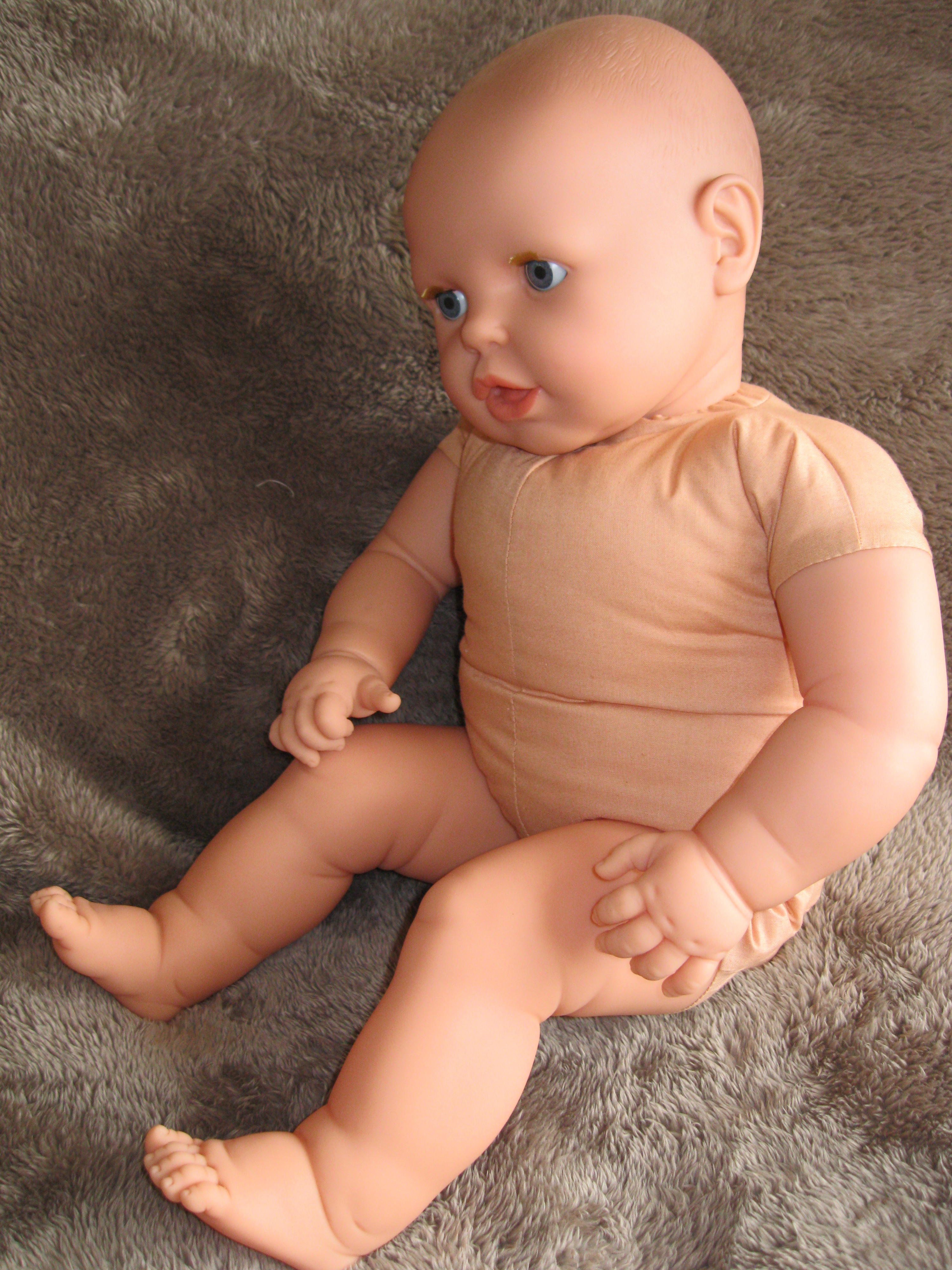 Plantage Arabisch Waarnemen P15 Grote Babypop blank voor etalage babykleding of babymassage 60 cm  zonder kleding – Selintoys