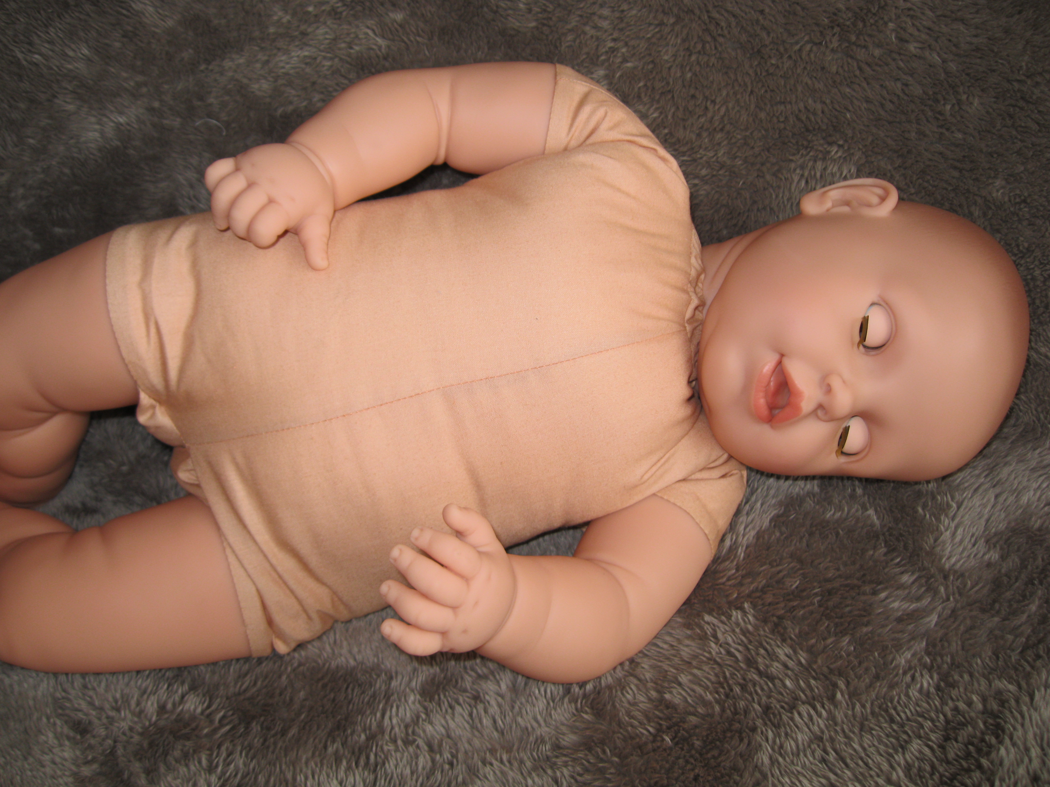 Plantage Arabisch Waarnemen P15 Grote Babypop blank voor etalage babykleding of babymassage 60 cm  zonder kleding – Selintoys