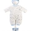 AL08a Poppenkleding 3 delig setje Llorens voor pop 38 t/m 42 cm - Afbeelding 2