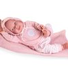 AJ11c Antonio Juan Mijn eerste reborn baby grote babypop met kleding deken en speen 52 cm - Afbeelding 2