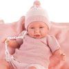 AJ10a Antonio Juan Mijn eerste reborn baby grote babypop met kleding deken en speen 52 cm - Afbeelding 2