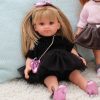 L22b Llorens popje soft body pop met blond haar en kleding 35 cm - Afbeelding 6